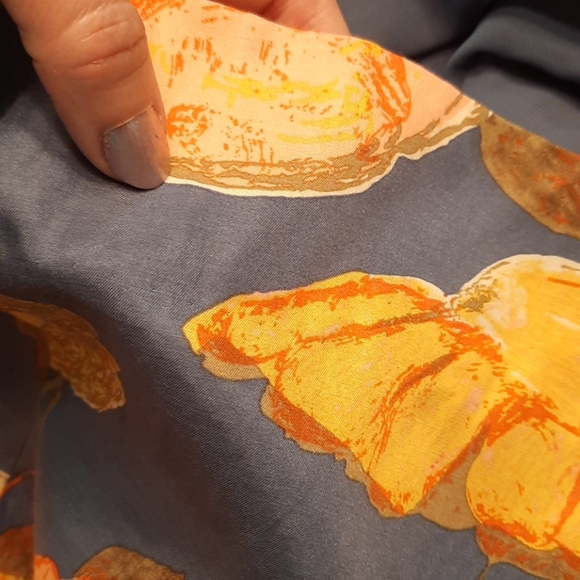 Anthropologie Mauve floral dress - Picture 13 of 13